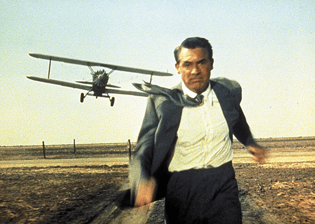 Cary Grant in 'North By Northwest’.