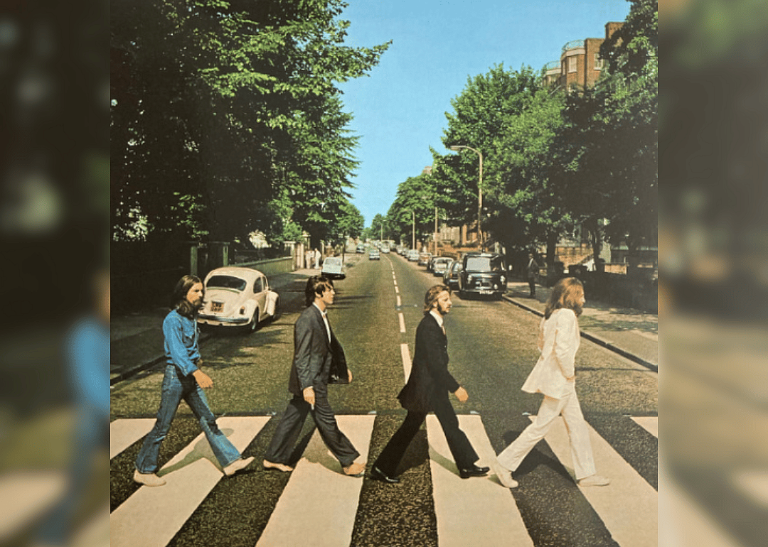 The cover of the "Abbey Road" album.