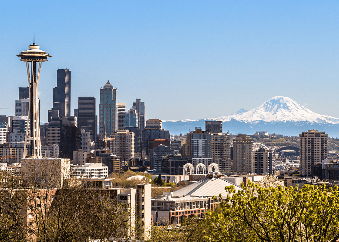 Seattle skyline.