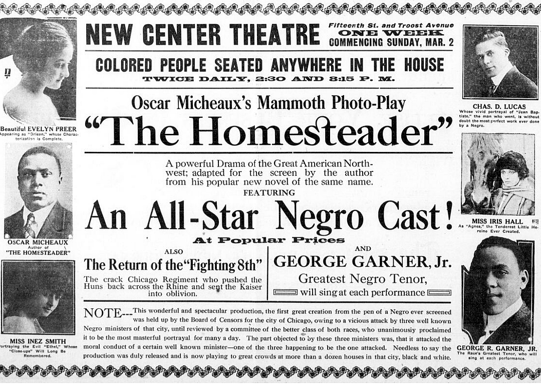 1919: ‘The Homesteader’