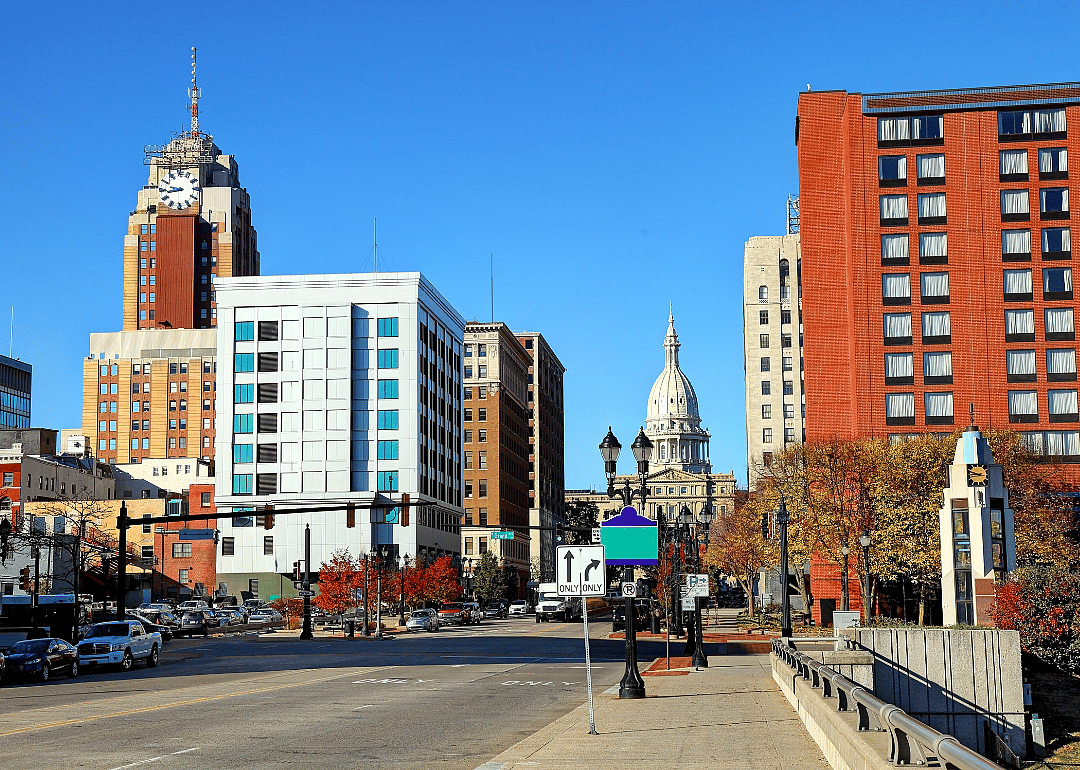Downtown Lansing.