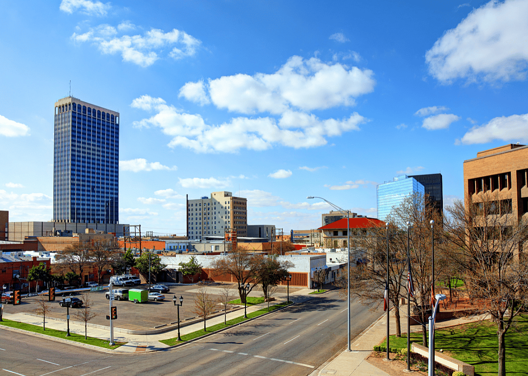 Downtown Amarillo.