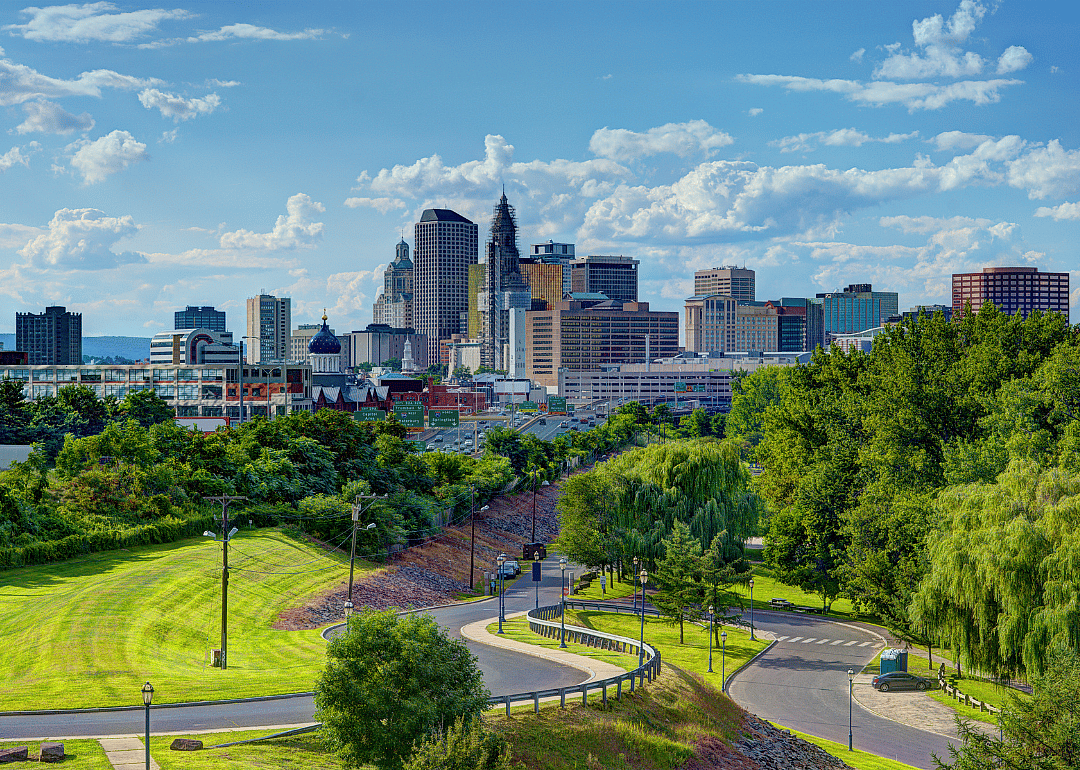 The Hartford skyline.