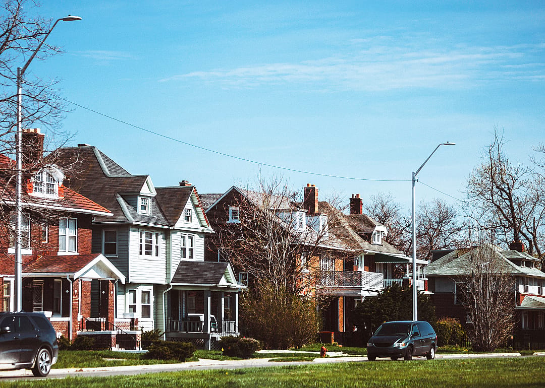 Two-story homes.
