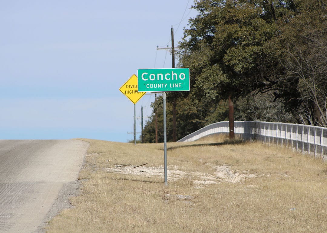 #2. Concho County