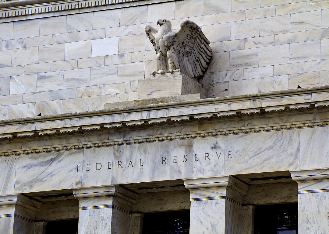 A view of the Federal Reserve in Washington D.C.