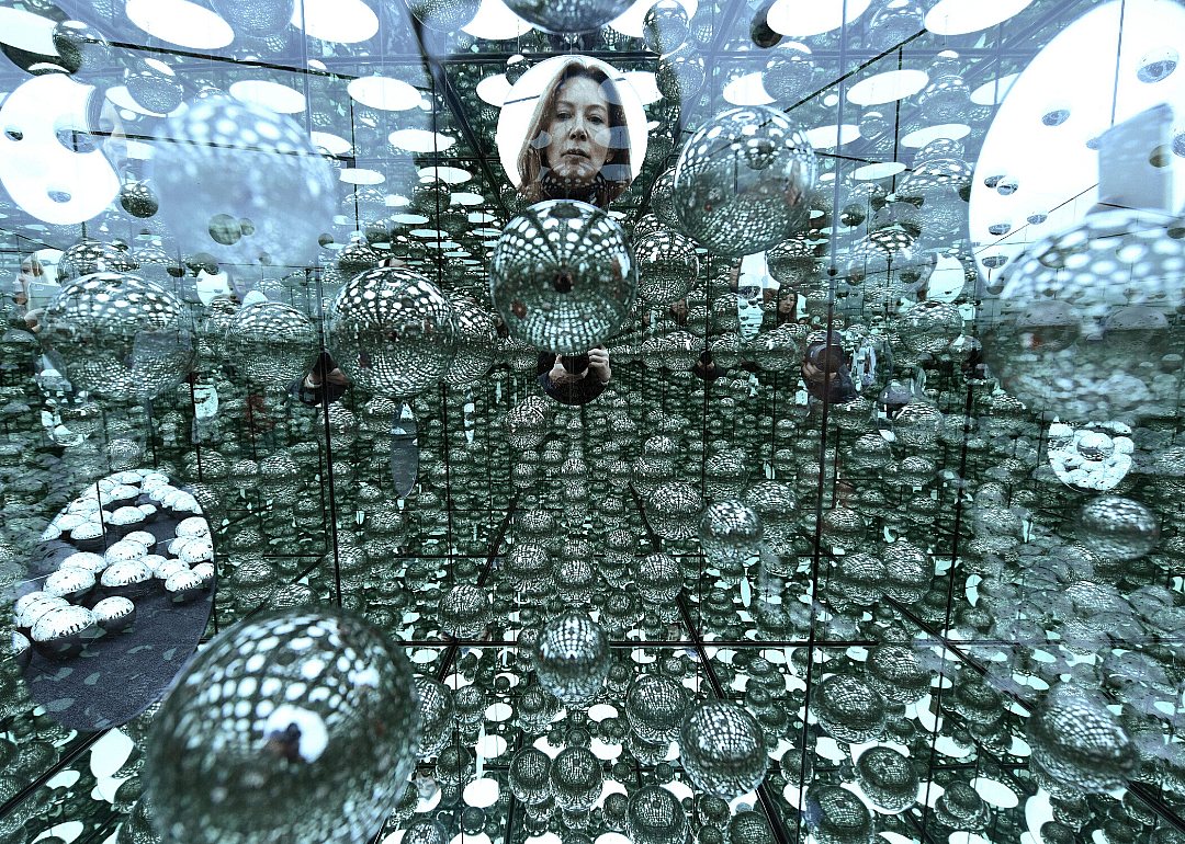 Yayoi Kusama’s ‘Infinity Mirrors’ exhibit