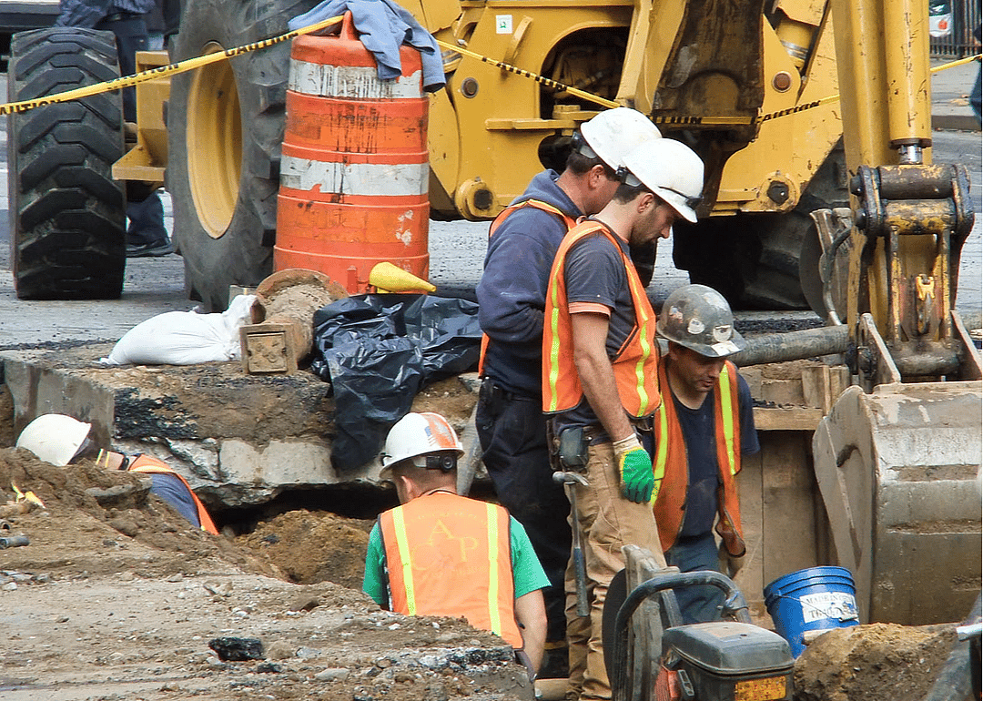 Construction workers