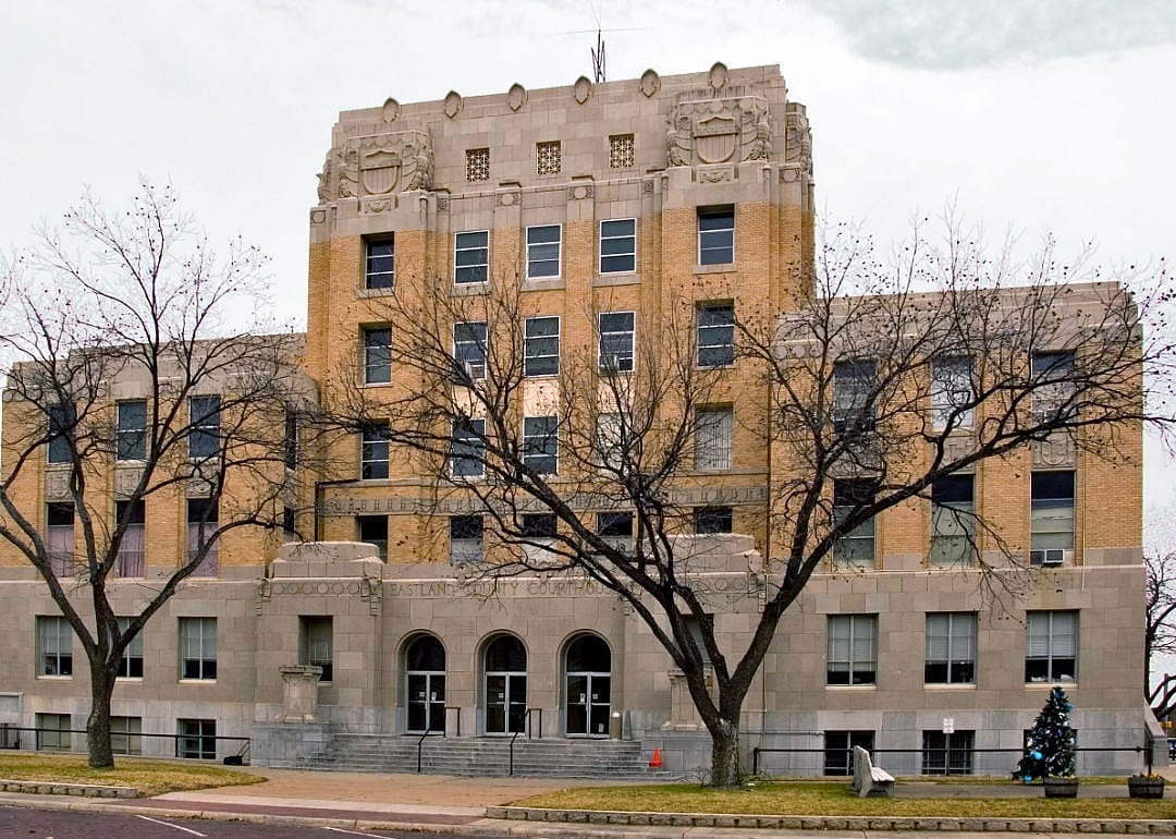 #36. Eastland County (tie)