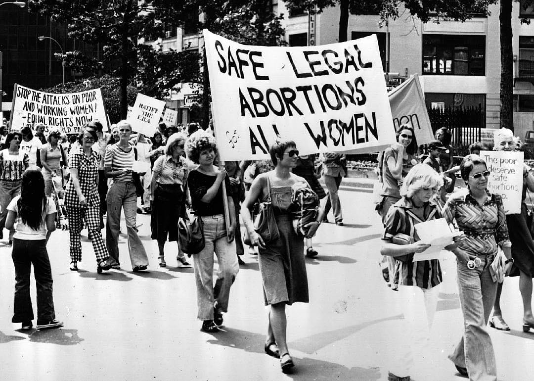 1976: A woman’s right to choose