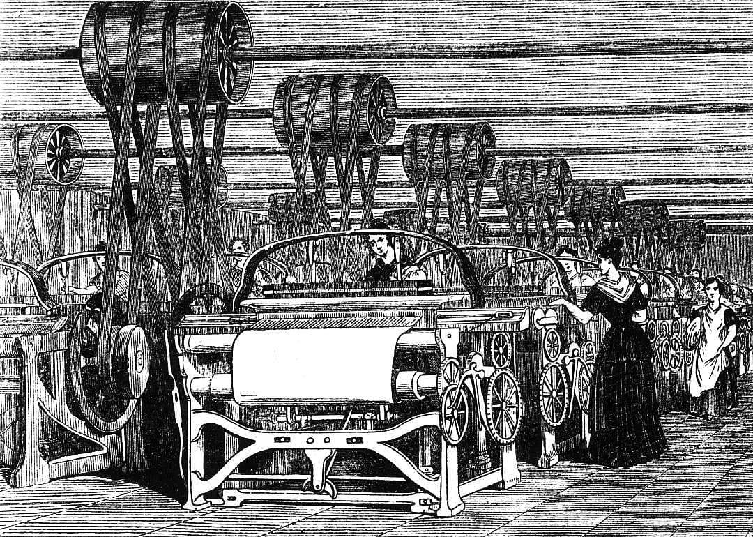 1830s-1840s: The Industrial Revolution changes how things are made