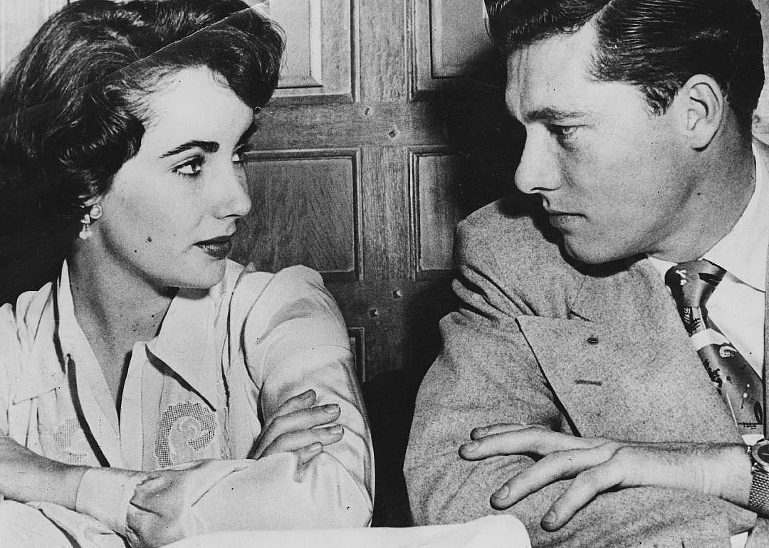 1950: Elizabeth Taylor’s first wedding