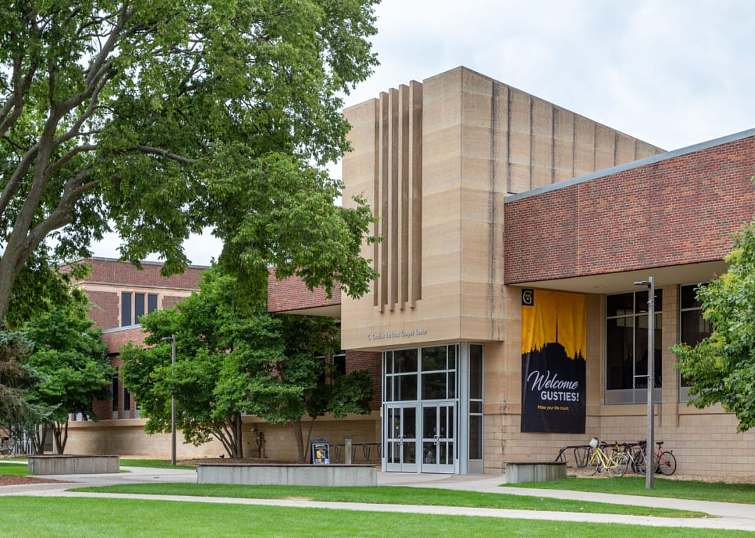 C. Charles Jackson Campus Center on the campus of Gustavus Adolphus College.