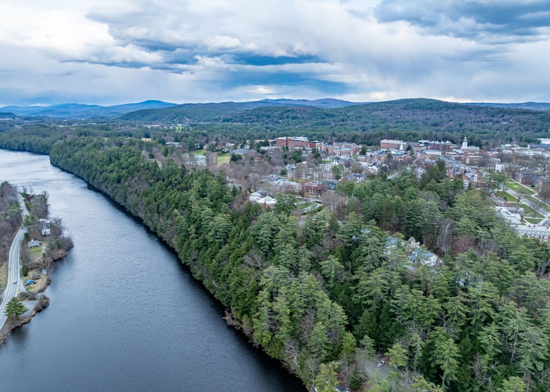 An aerial view of Hanover.