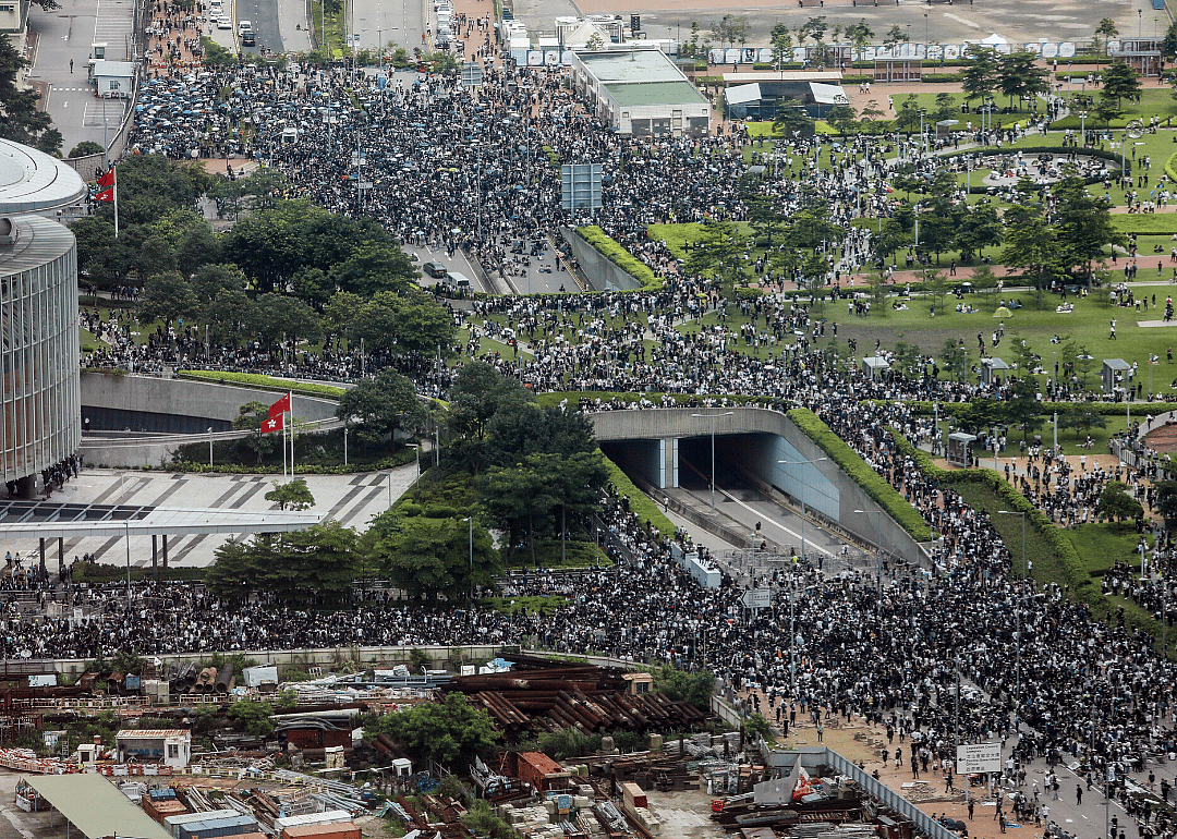 June 14, 2019: Not your children, Carrie Lam (mothers’ protest)