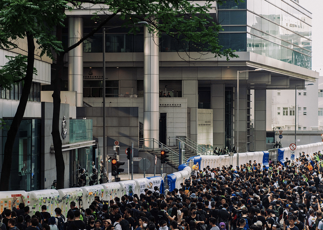June 21, 2019: A peaceful siege of HK police headquarters