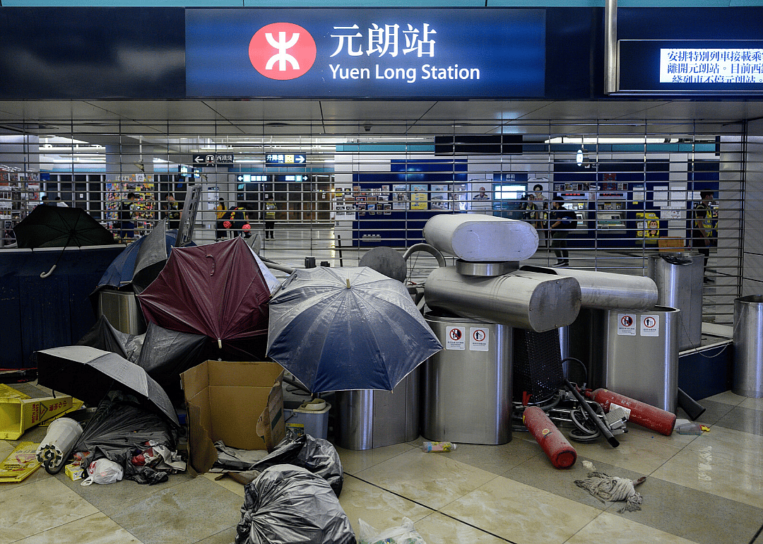 July 21–22, 2019: Yuen Long attack