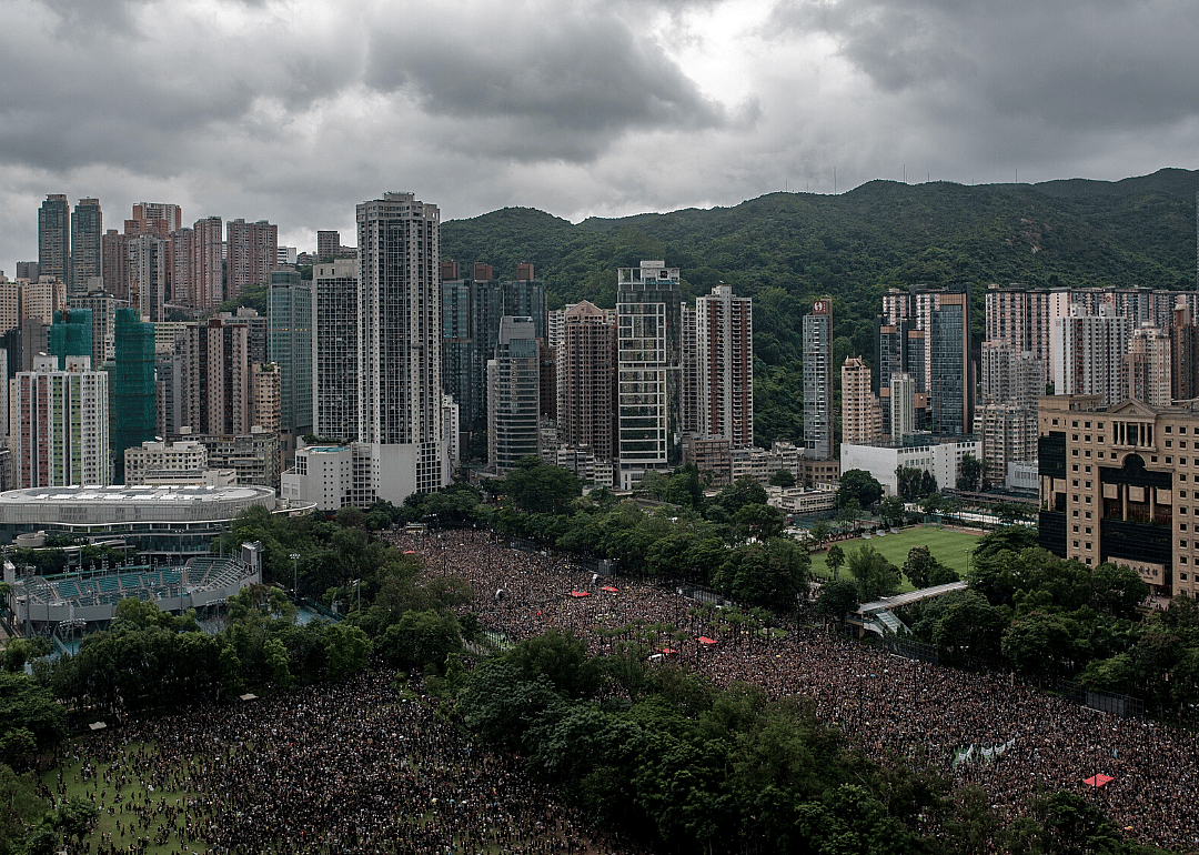 Aug. 18, 2019: 1.7M march in the rain