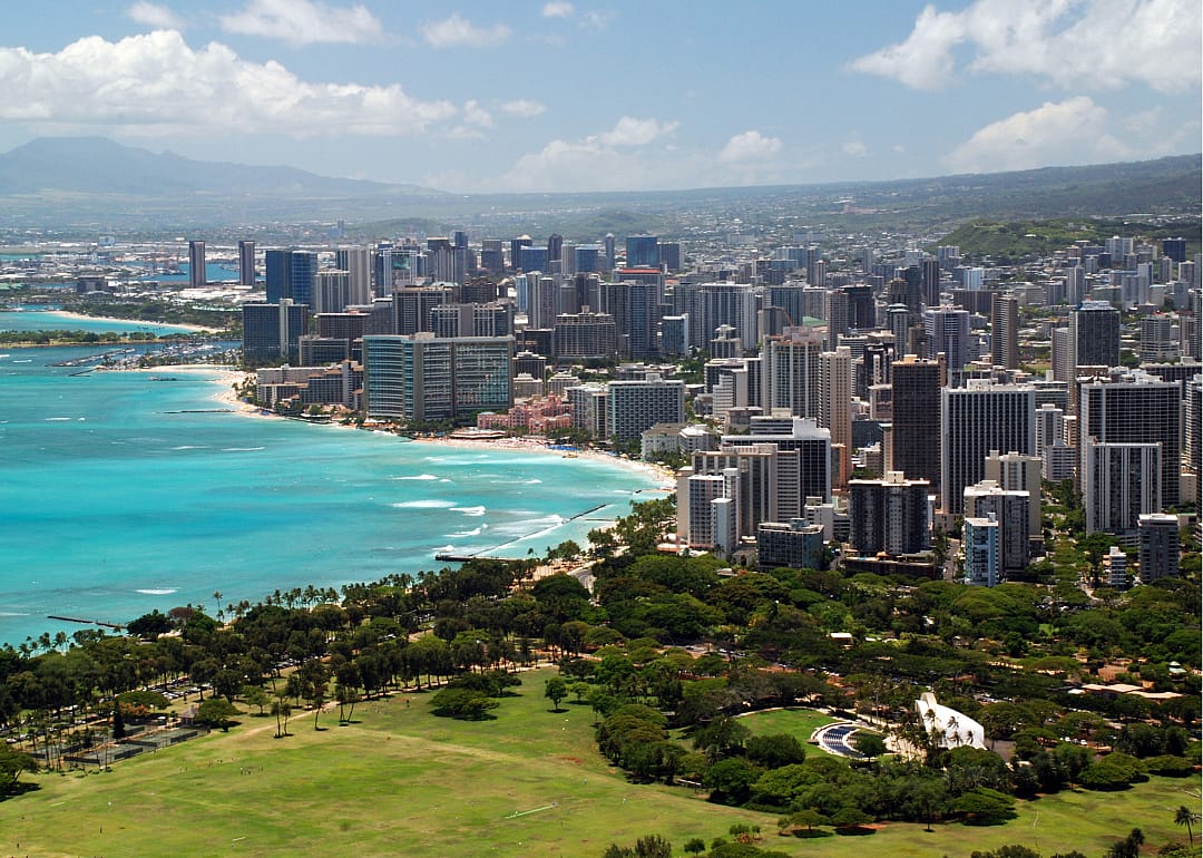 #2. Honolulu County (tie)