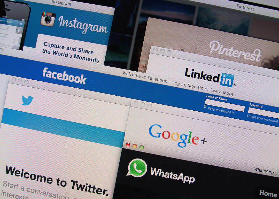 The average person has over seven social media accounts