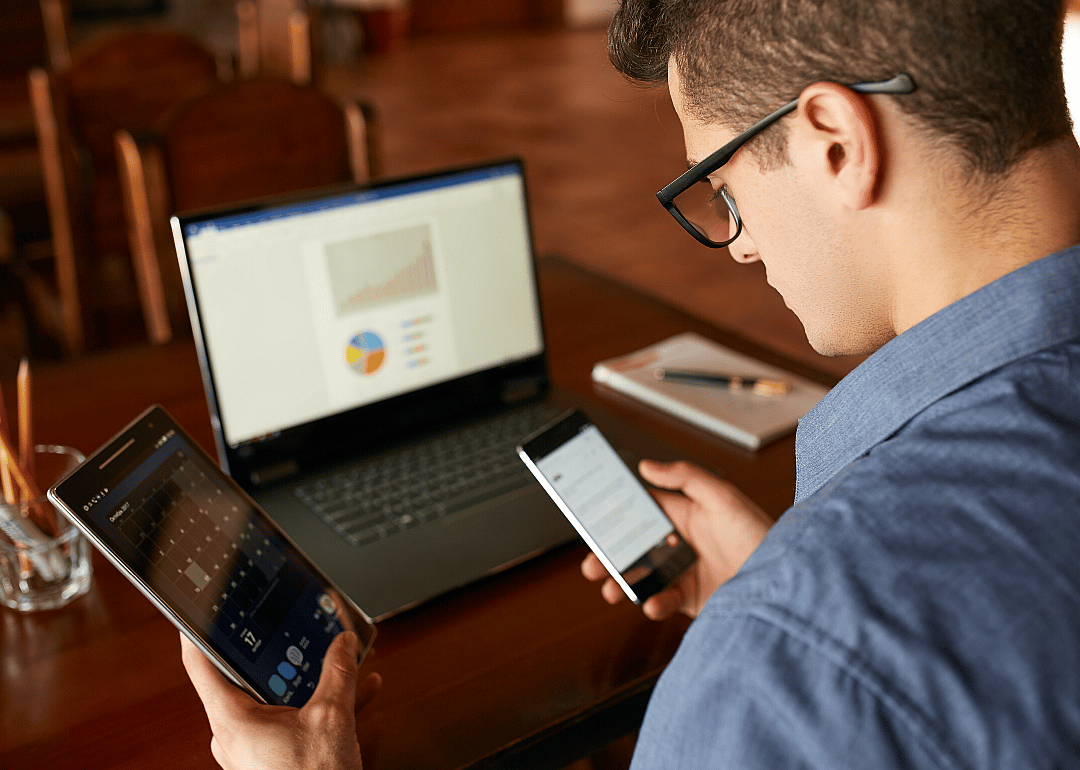 The average person owns eight internet-connected devices