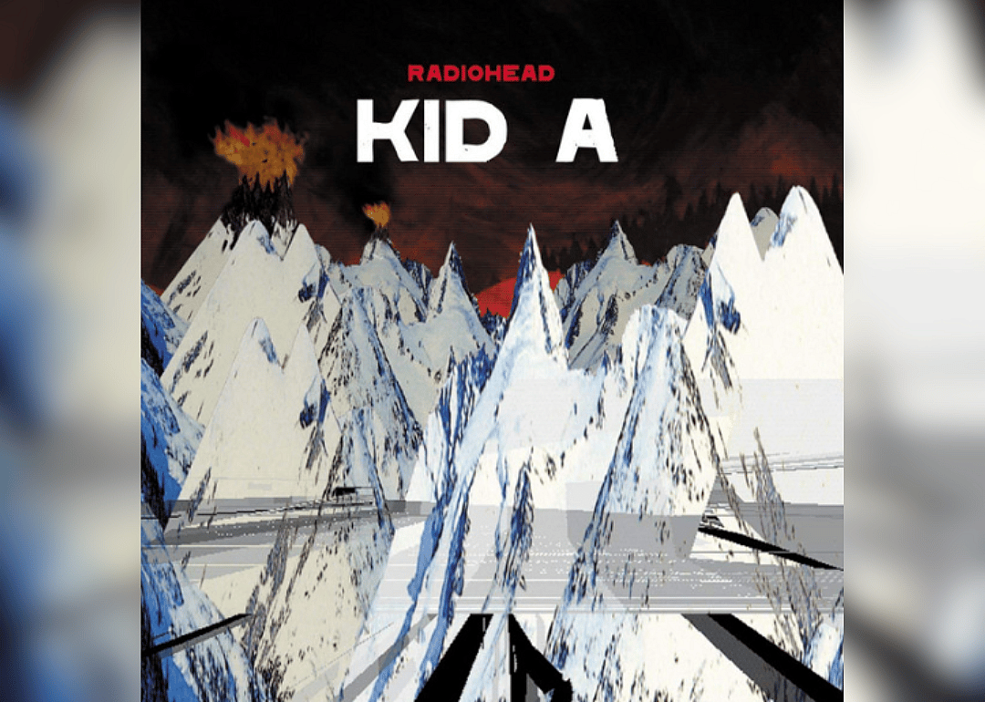 The cover of the "Kid A" album.