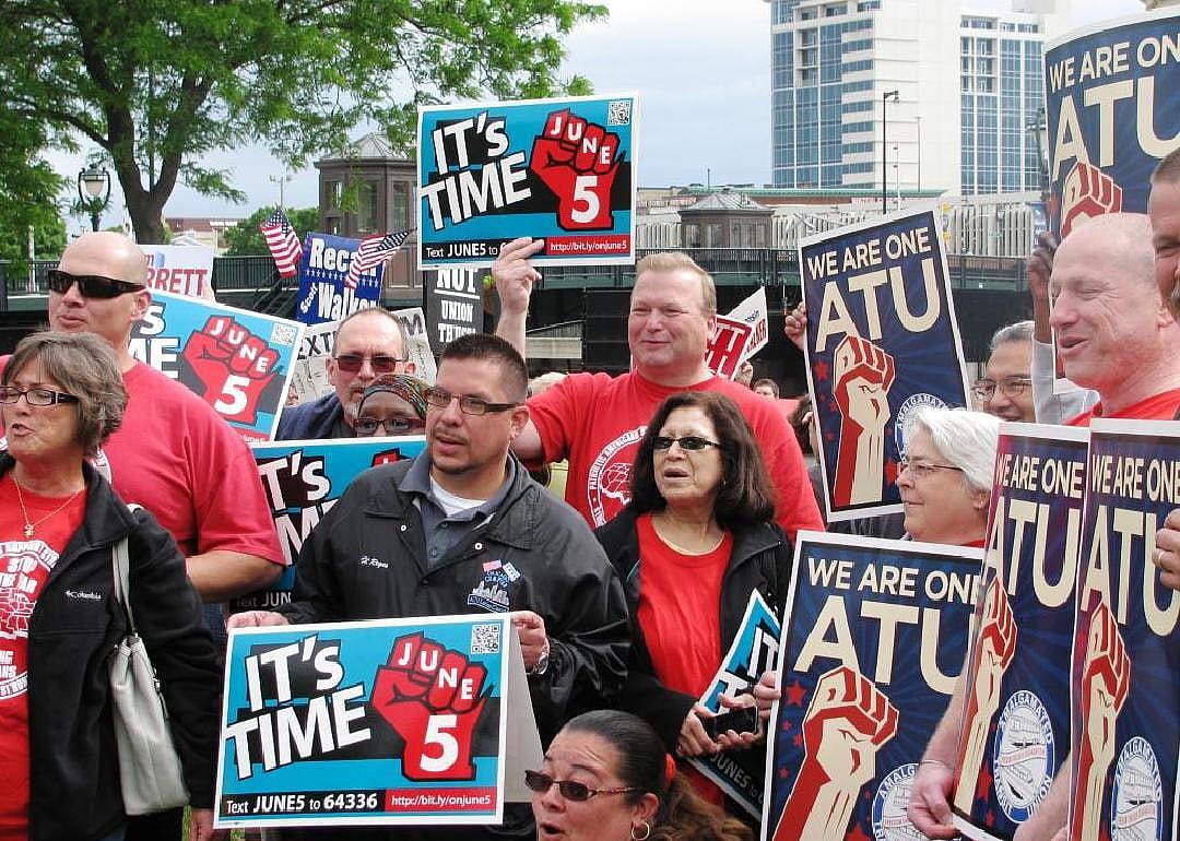 #13. Labor union leaders