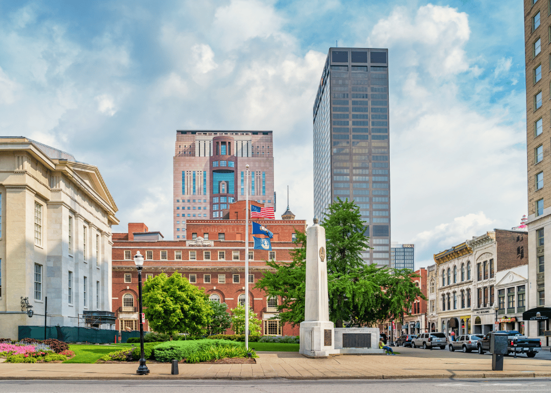 Downtown Louisville.