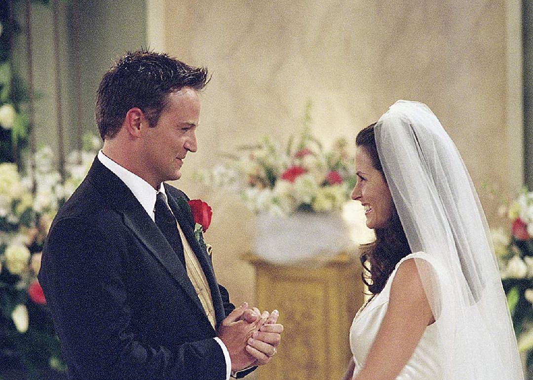 2001: Monica and Chandler tie the knot