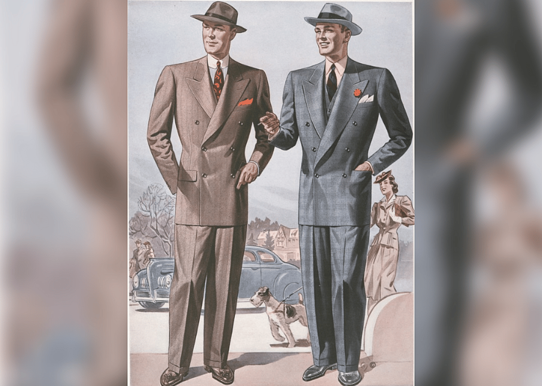 1930s: Double-breasted suits