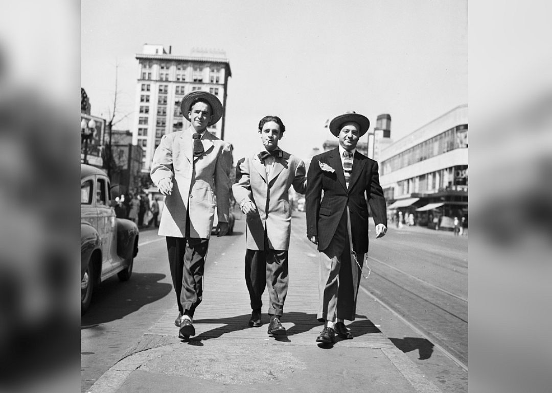 1940s: Zoot suits