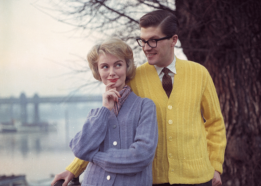 1950s: Wayfarer glasses