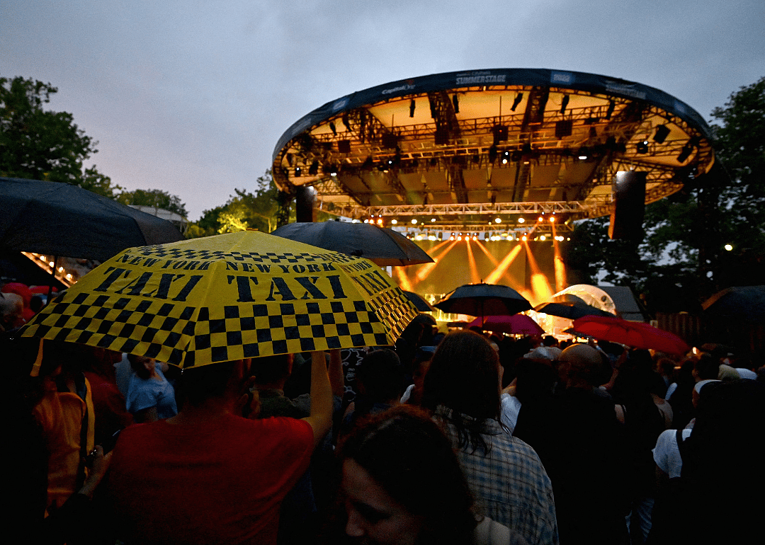 MC Solaar performs at the Capitol One City Parks Foundation SummerStage in New York