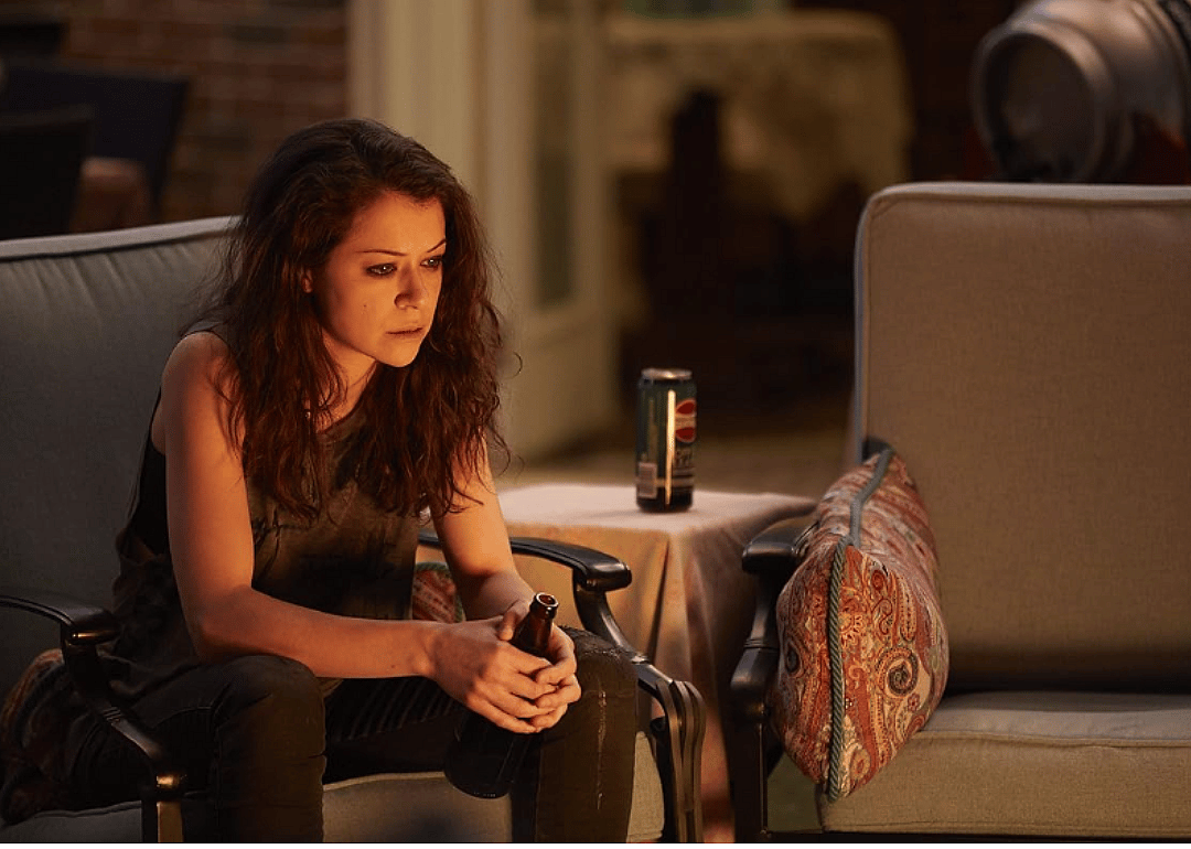 Tatiana Maslany in a scene from "Orphan Black."