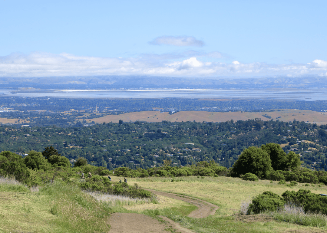 View from the summit of Windy Hill.