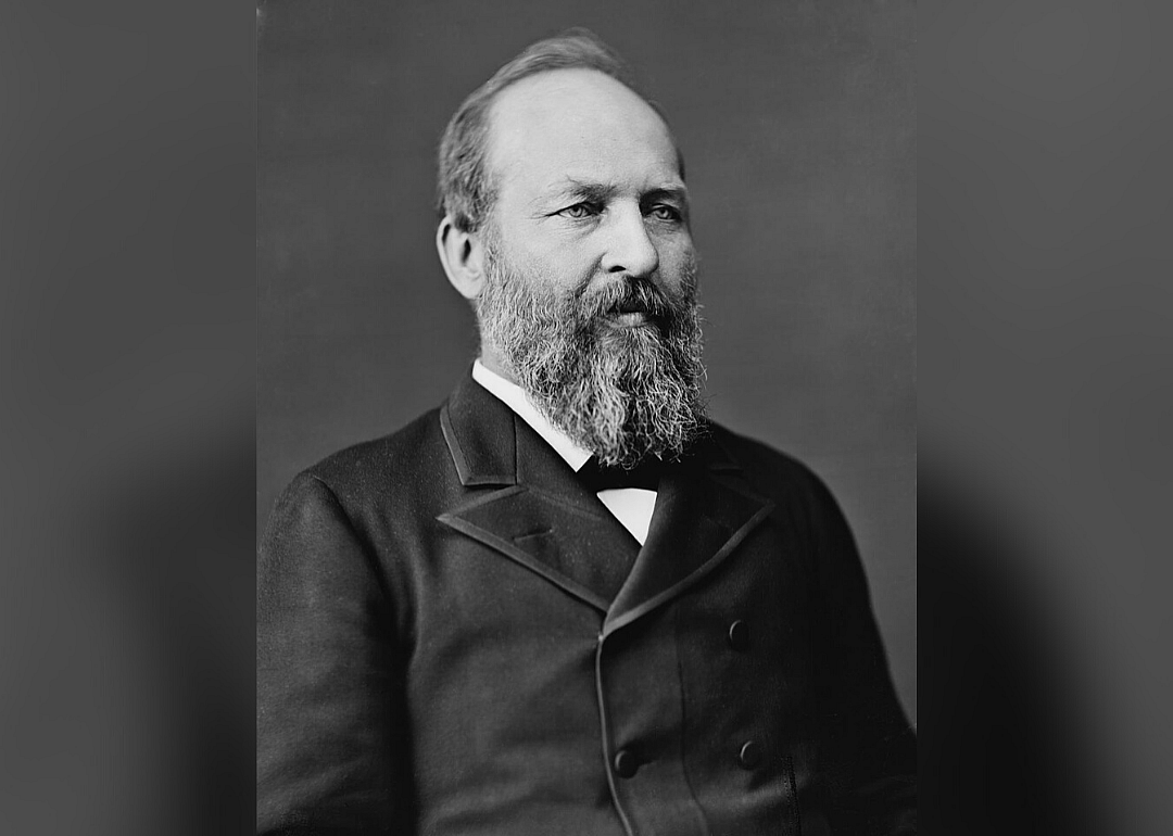 #26. James A. Garfield (tie)