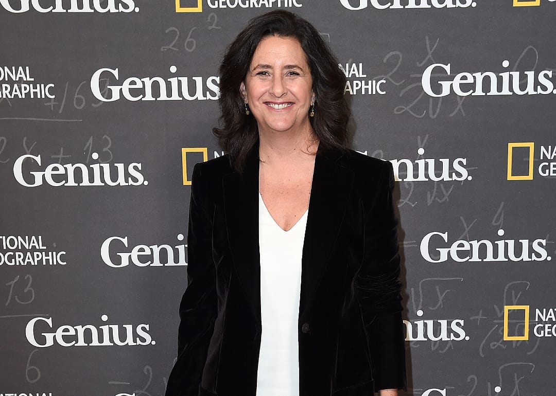 Gigi Pritzker attends the London Premiere Screening for National Geographic's “Genius".