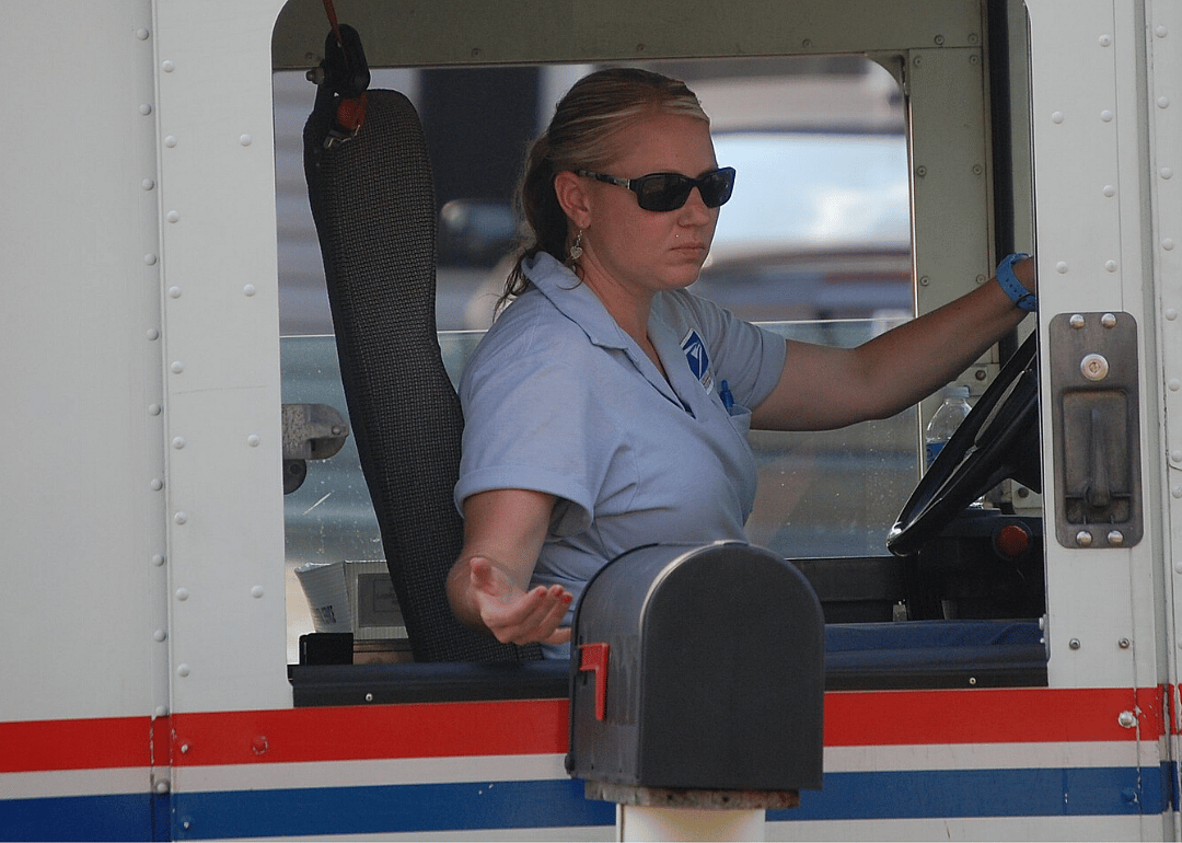 #24. Postal service mail carriers