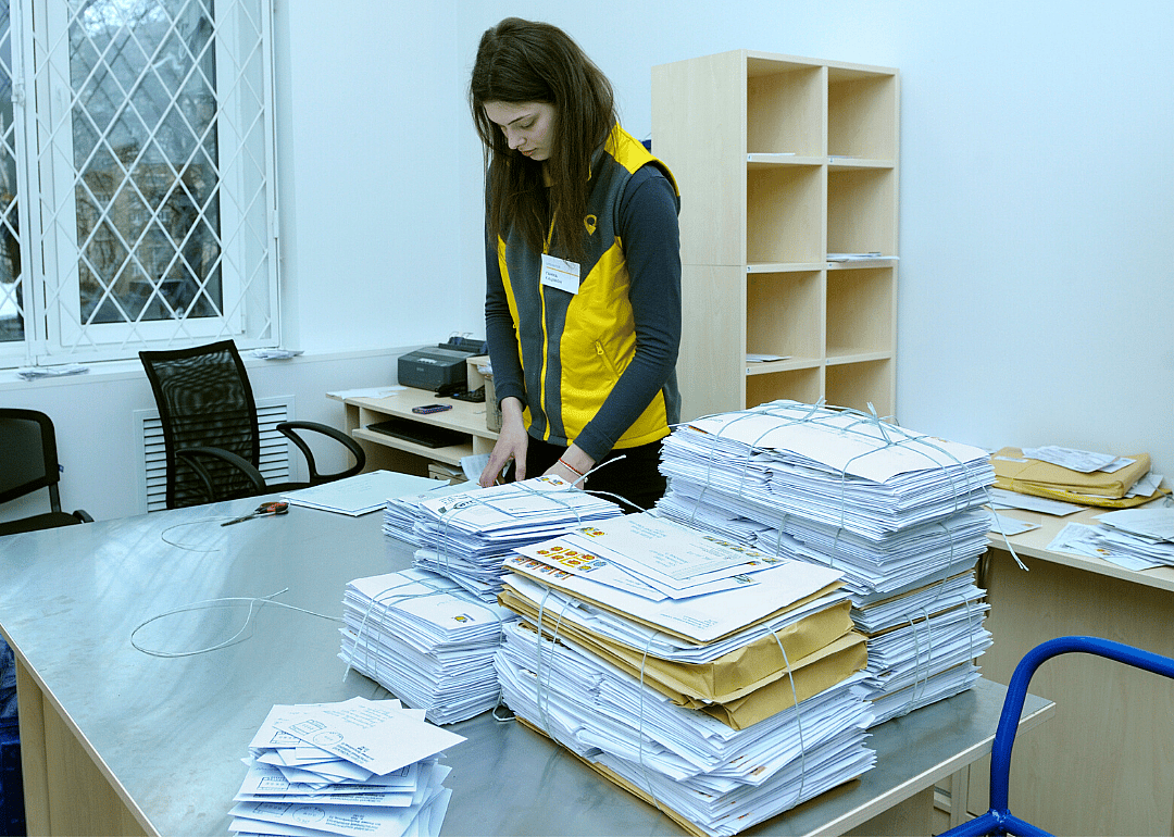 #13. Postal service mail sorters, processors, and processing machine operators
