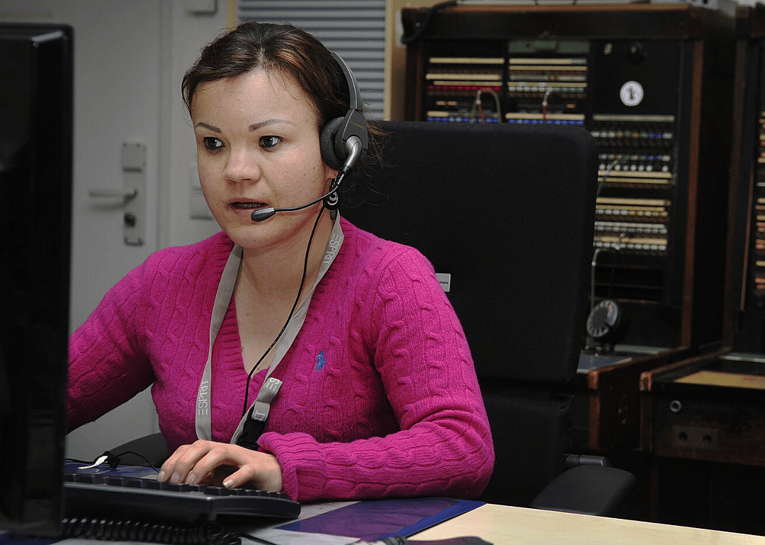 #12. Switchboard operators, including answering service