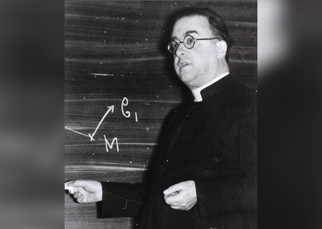 1927: LeMaître calculates how the universe expands