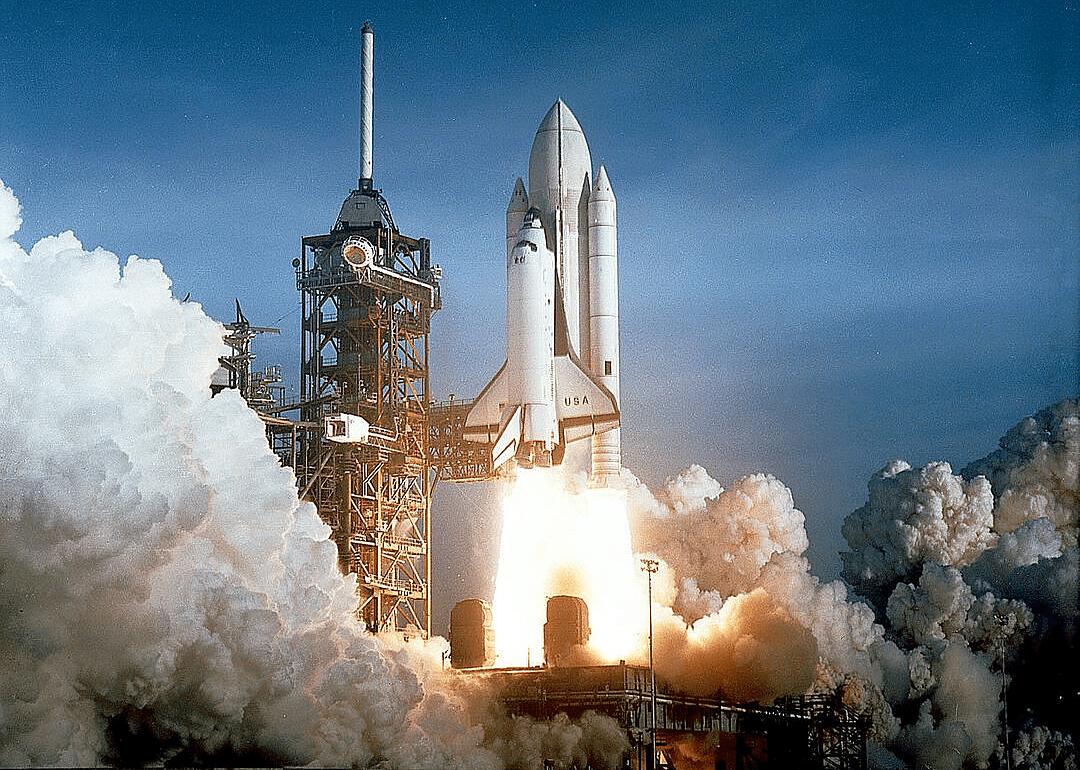 1981: Inaugural Space Shuttle launches