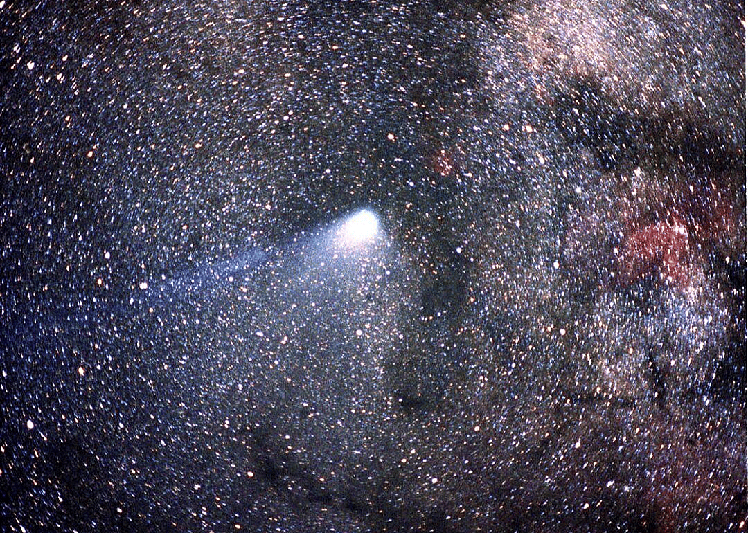 1985: International Cometary Explorer flies through two comet tails