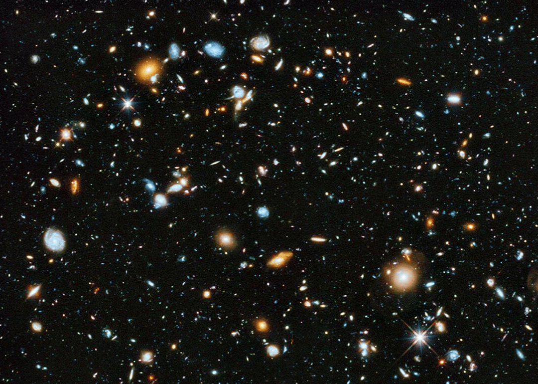 1996: Hubble Deep Field Survey reveals a wealth of galaxies