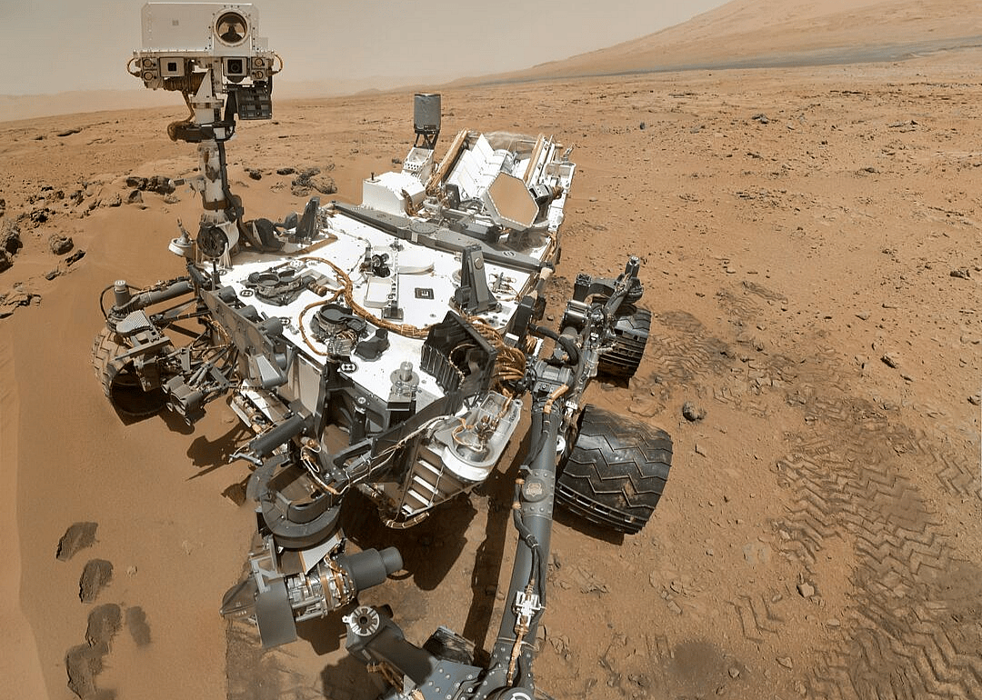 2004: Spirit and Opportunity rovers land on Mars