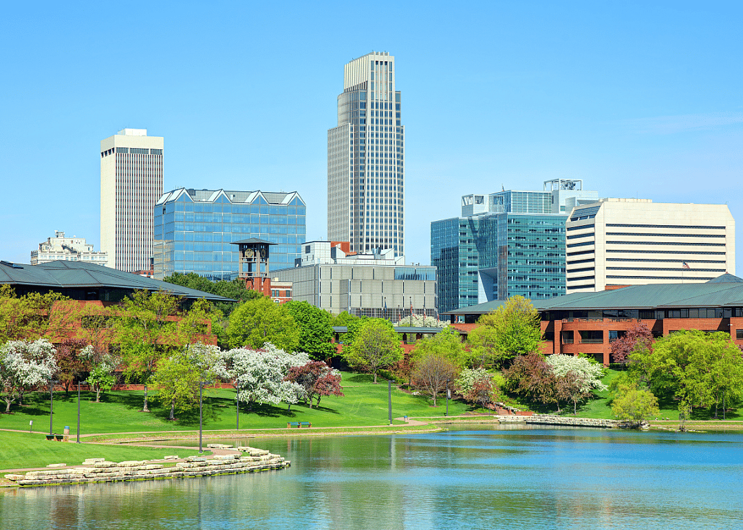 The Omaha skyline.