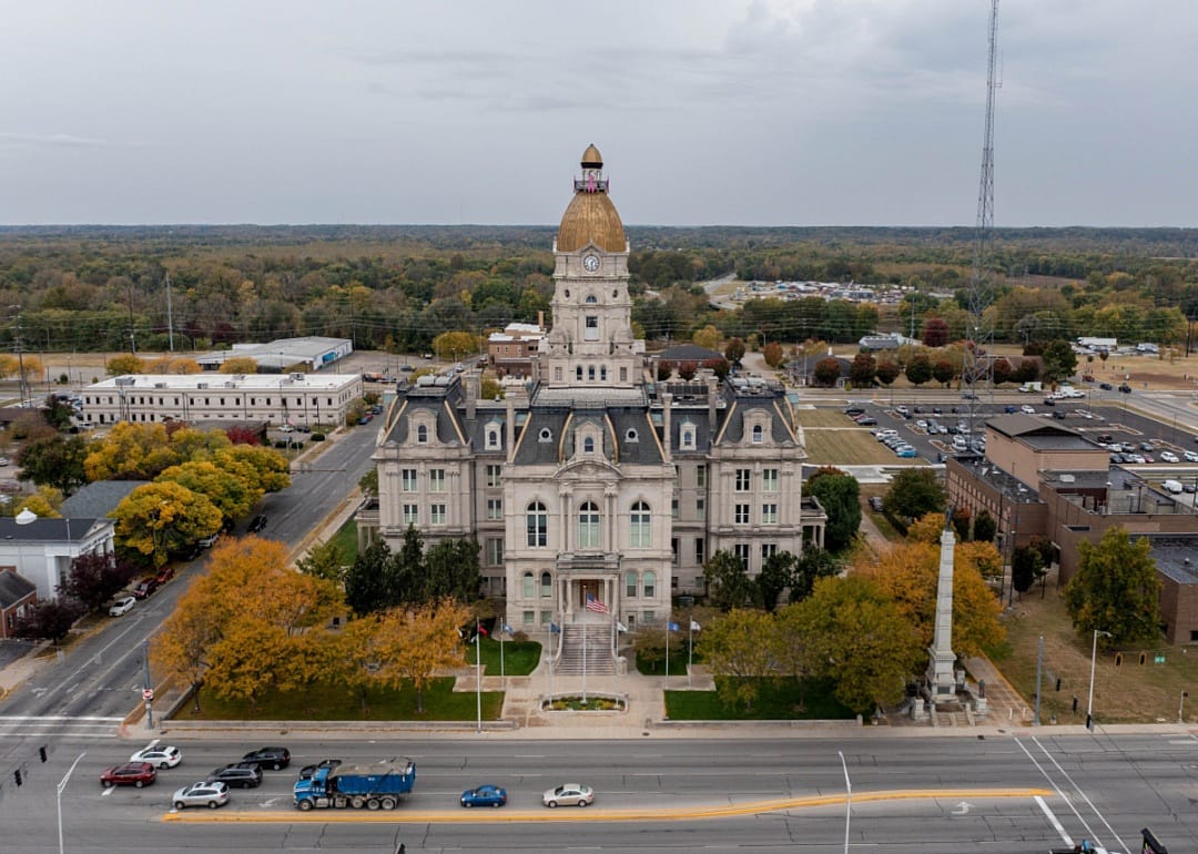 A historic courthouse in Terre Haute.