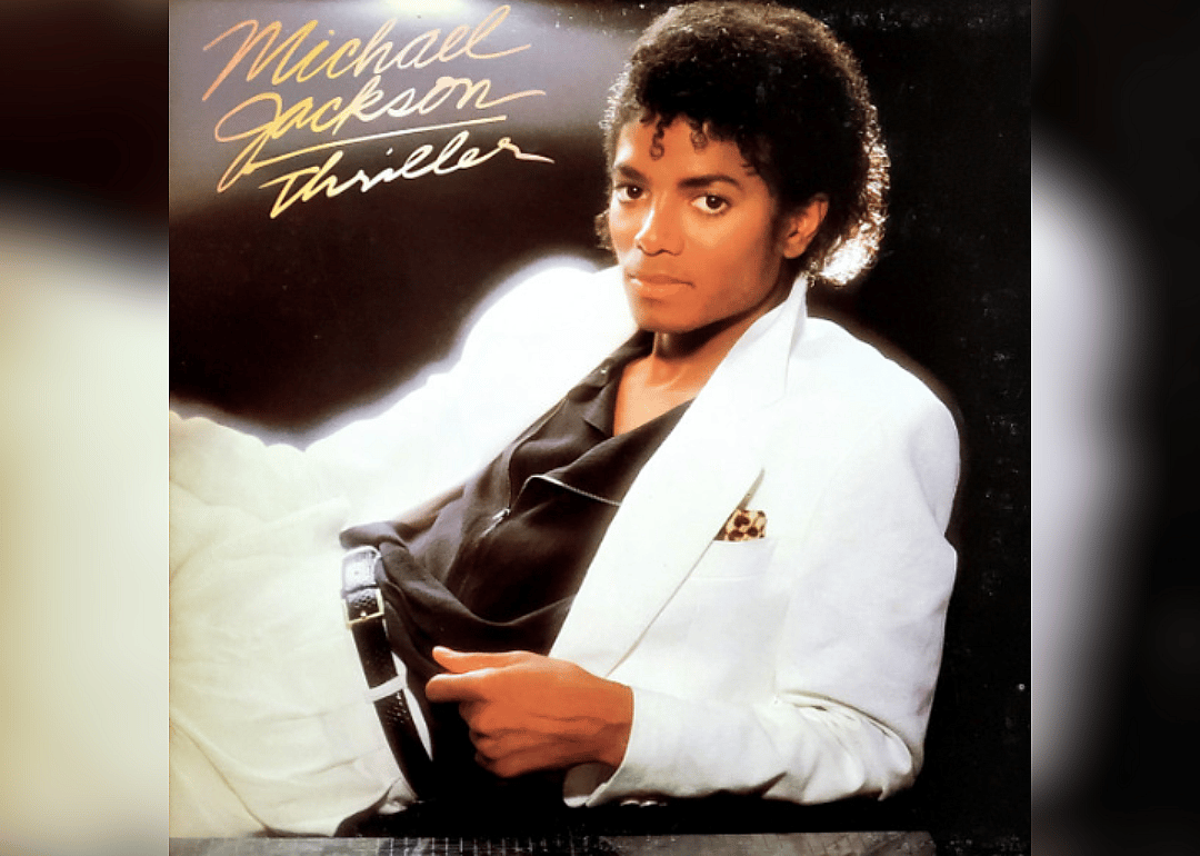 The cover of the "Thriller" album.