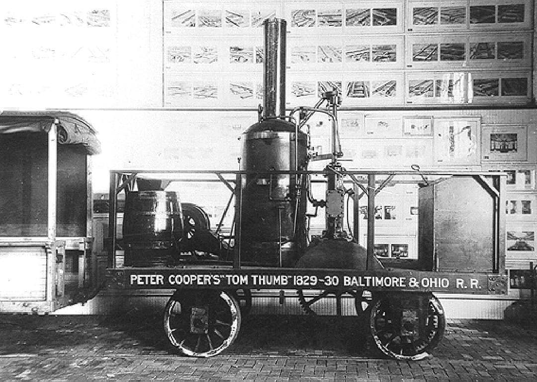 1830: The steam locomotive is born