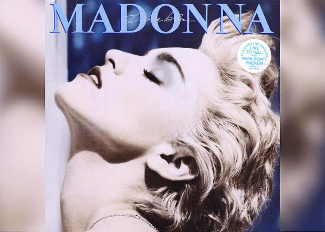 The cover of the "True Blue" album.